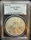 2008-W American Silver Eagle Dollar PCGS MS69