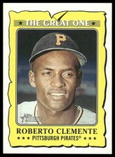 Roberto Clemente 2021 Topps Heritage #GO-24 The Great One Pittsburgh Pirates