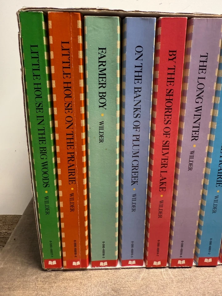 Little House Books-All Uniform 1953, illustrated Full 9-Volume Paperback Set - Image 2 of 4