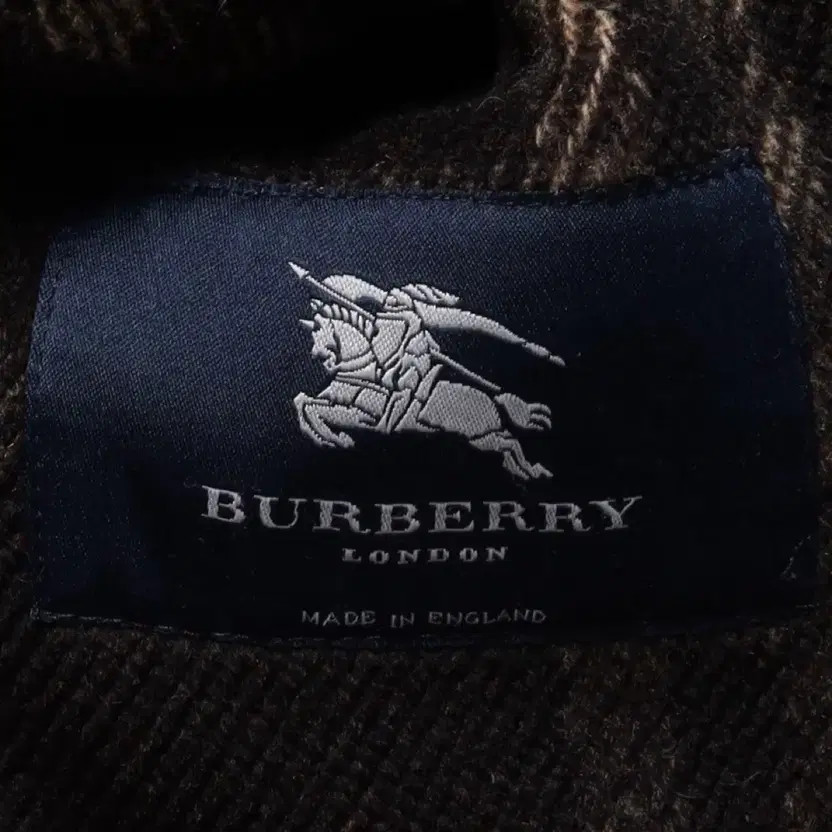 Burberry Check Wool Coat for Men - Size 100 thumbnail 7