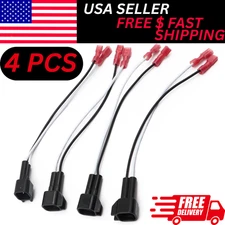 4pcs Speaker Connector Adapter Plug Harness for Select 1984-2013 GM Vehicles