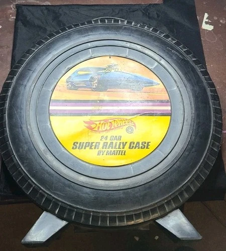 Vintage 1968 Hot Wheels Super Rally Plastic Case USA.