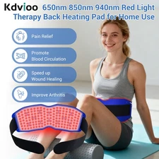 850nm Red Light Therapy Wrist Pad Joint Pain Inflammation Relief Home Treatment