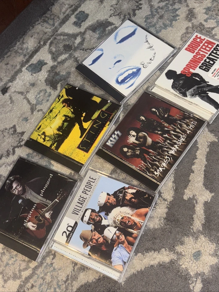 145 Rock Pop Alternative Music 70 80 90 CD Lot Eagles Mellencamp Aerosmith Y2K Foto 3 de 4