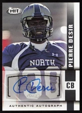 Pierre Desir 2014 SAGE HIT Autographs Black #A133 - Lindenwood Lions
