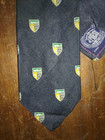 Vintage Yale University Yale Law School J. Press Skinny Silk Tie Necktie VGC — photo 2