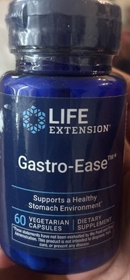 Life Extension,  Gastro-Ease - Digestive Health - Gastric Health  60 V caps