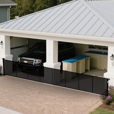 200 Inch Extra Wide Retractable Baby Gate,Mesh Baby Gate or Mesh Dog Gate,34"...