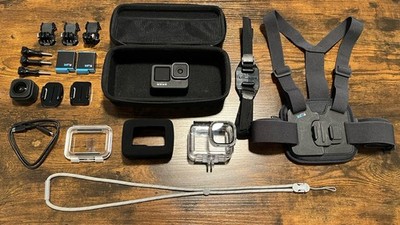 GOPRO HERO9 Black Camera PLUS Max Lens Mod WITH Bundle Accesories