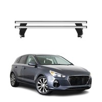 Menabo DachträGer GrundtäGer FüR Hyundai Elantra GT 2017-2020 50Kg Alu Silber 2X