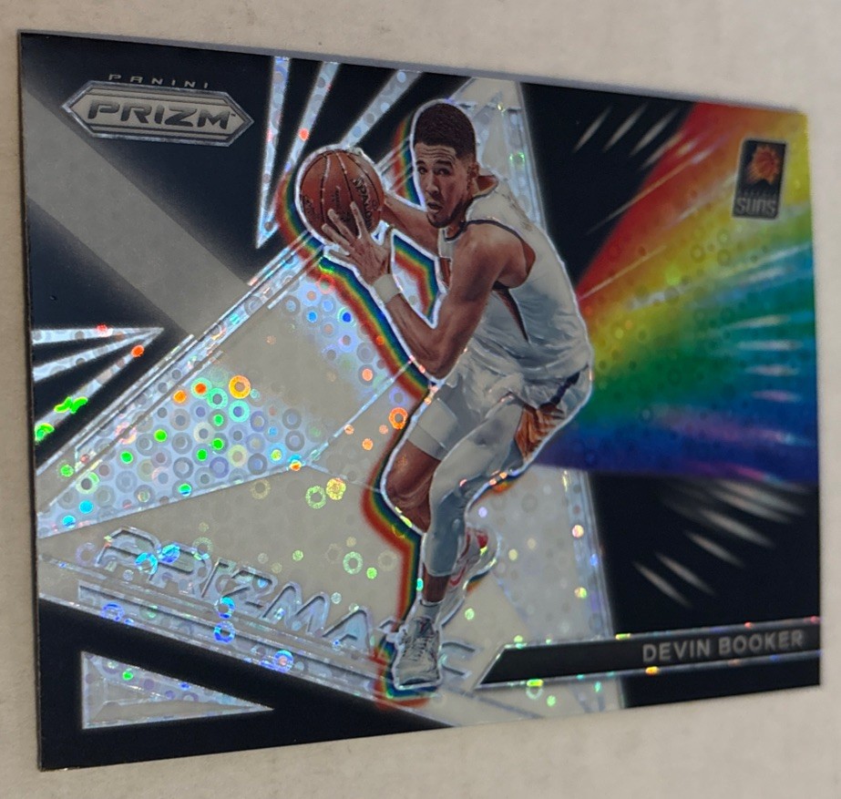 2021 Devin Booker Prizm Prizmatic Fast Break Disco #20 - Phoenix Suns