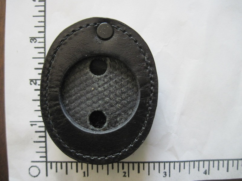 Small oval badge holder - smaller badges - brand new