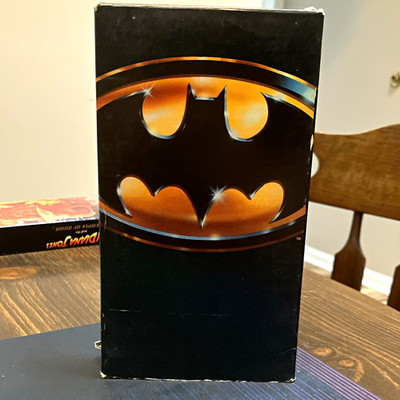 Batman VHS Warner Home Video NTSC PG-13 (1989) Full Screen Tim Burton