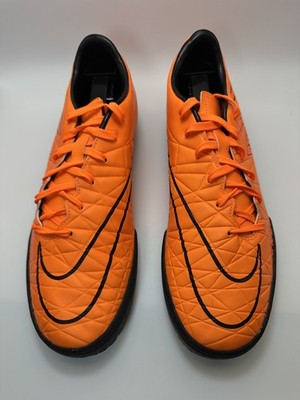 Size 7.5 Nike Hypervenom Phelon II IC Indoor Soccer Shoes Orange
