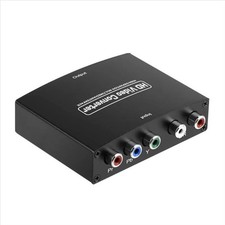 YPbPr Component to HDMI Converter with L/R Audio HD Video Adapter