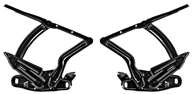 ¡Nuevo! Chevelle 1968 - Impala - Nova - Par de bisagras de capó El Camino Foto 4 de 4