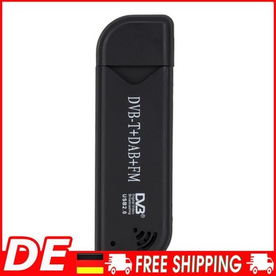 Mini USB 2.0 Digital TV Stick Wireless Radio Dongle DVB-T DAB FM Antennentuner