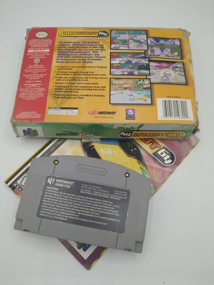 Wipeout 64 (Nintendo 64, 1998) - Image 2 of 2