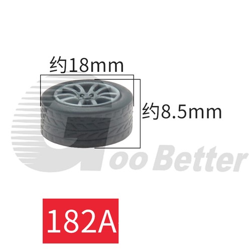 Rubber Car Wheel Tyres Tire Assembly Wheel Build Parts For Model Car Toys Model - Picture 18 of 24