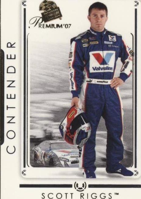 2007 Press Pass Premium - Contender Scott Riggs #9 for sale online | eBay