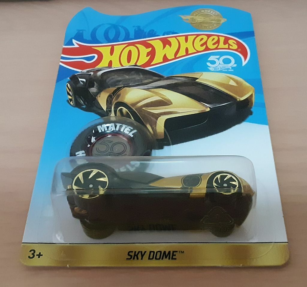 hot wheels sky dome 50th anniversary