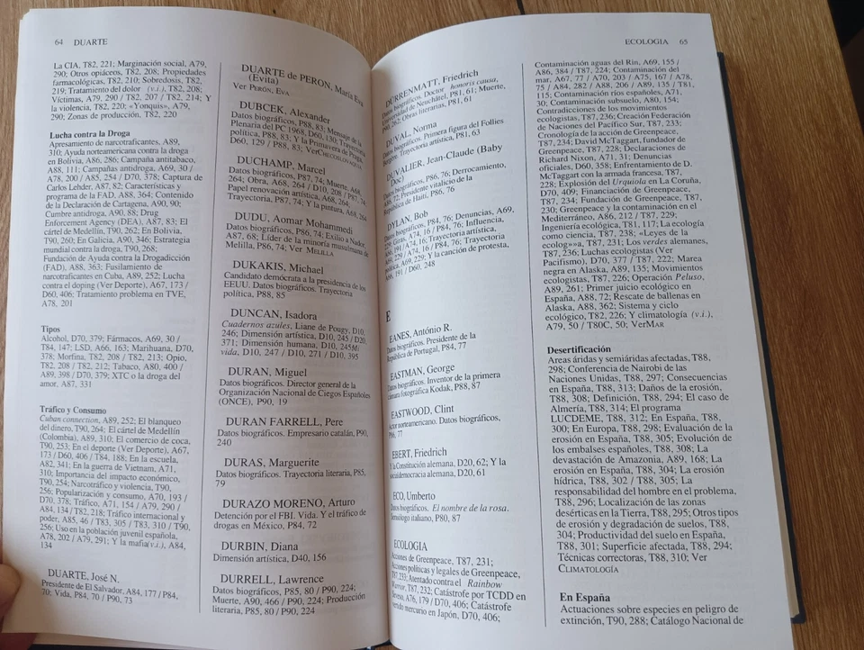 Índice General de los anuarios, temarios, protagonistas y décadas de 1899-1990 - Imagen 4 de 4