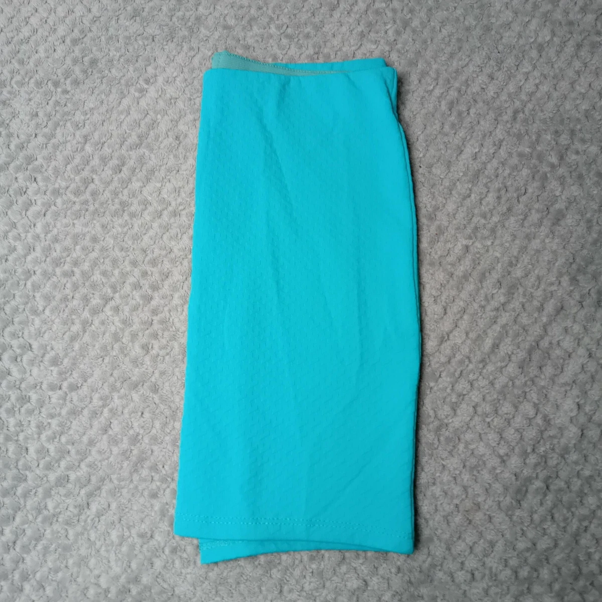 Minifalda Bershka Sunny Day & Me para mujer turquesa tejida a lápiz espalda completa cremallera S