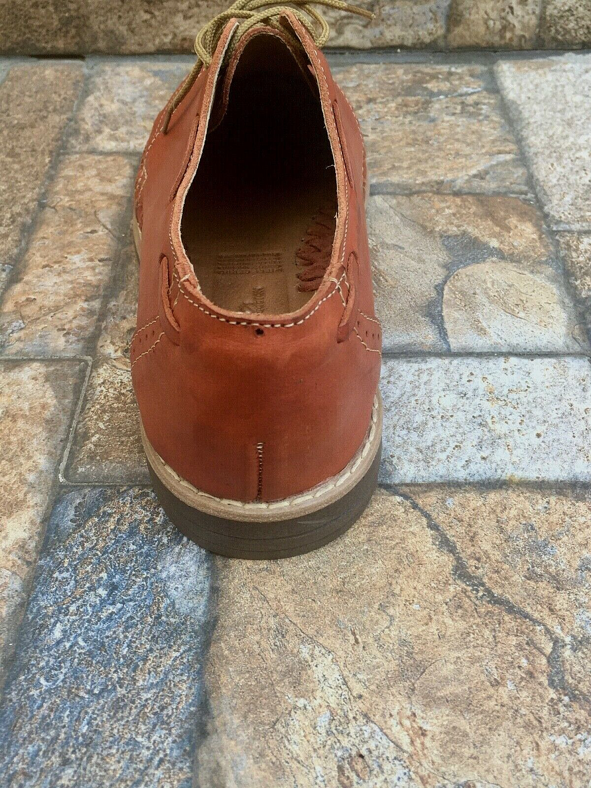 SAOLA Oxford messicano fatto a mano punta chiusa in pelle stile Huarache Brogue Derby marrone
