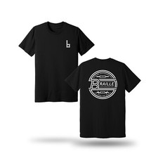 Braille Skateboarding - Braille Race T-Shirt Schwarz - Gr. M, L, XL / Aaron Kyro
