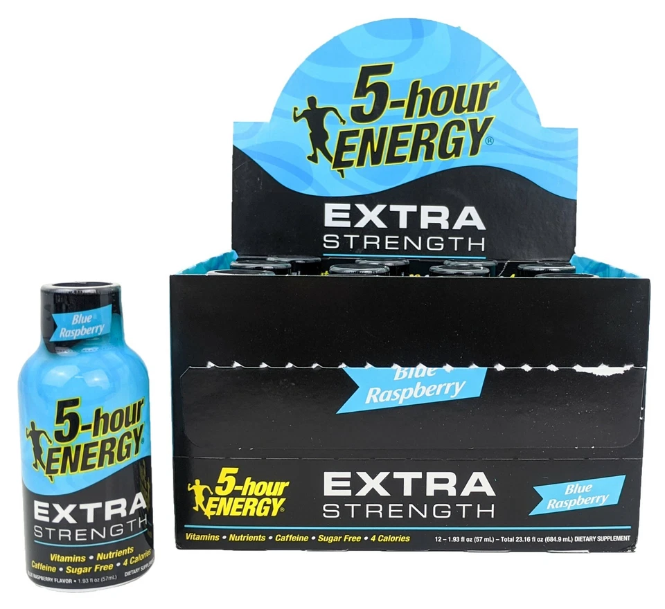 Bebida Energy Shots de 5 horas, fuerza regular y extra, elige tu sabor, 1,93 oz Foto 4 de 4