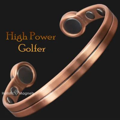 HOLISTIC MAGNETS Magnetic Bracelet Health Copper Bracelet for Arthritis Men Magnetic Healing -HPG