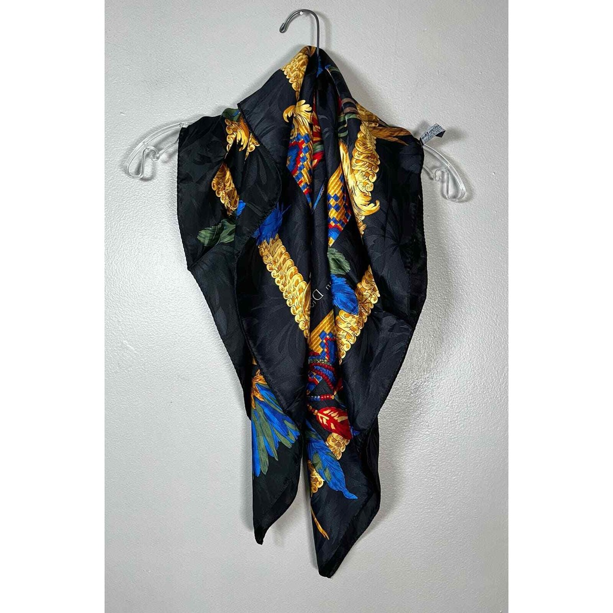 Vintage Christian Dior Monsieur Native American motif Silk Vintage Christian Dior Monsieur Native American motif Silk