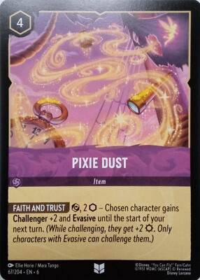 67/204 Pixie Dust Azurite Sea Uncommon Disney Lorcana Karte