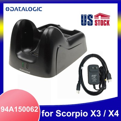 Datalogic Skorpio X3 X4 Single Cradle Dock + Power Supply 94A150062 US