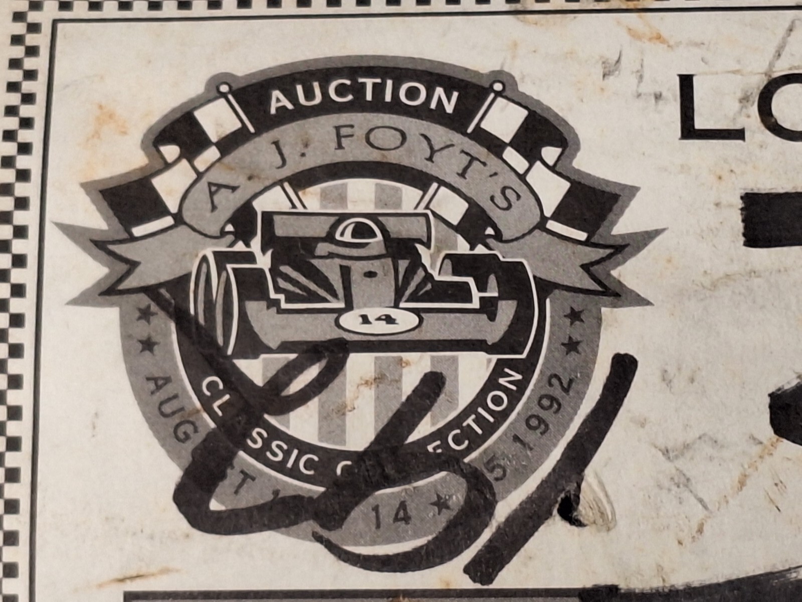 AJ FOYT 1992 Auction Original Hilborn Fuel Injection Stacks Sprint USAC ...