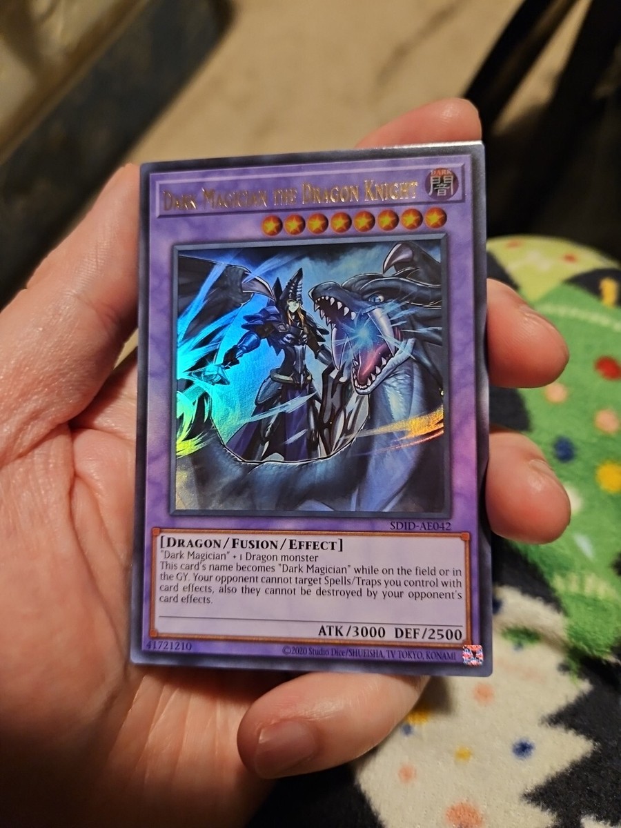 dark magician the dragon knight ultra sdid-AE042 asian
