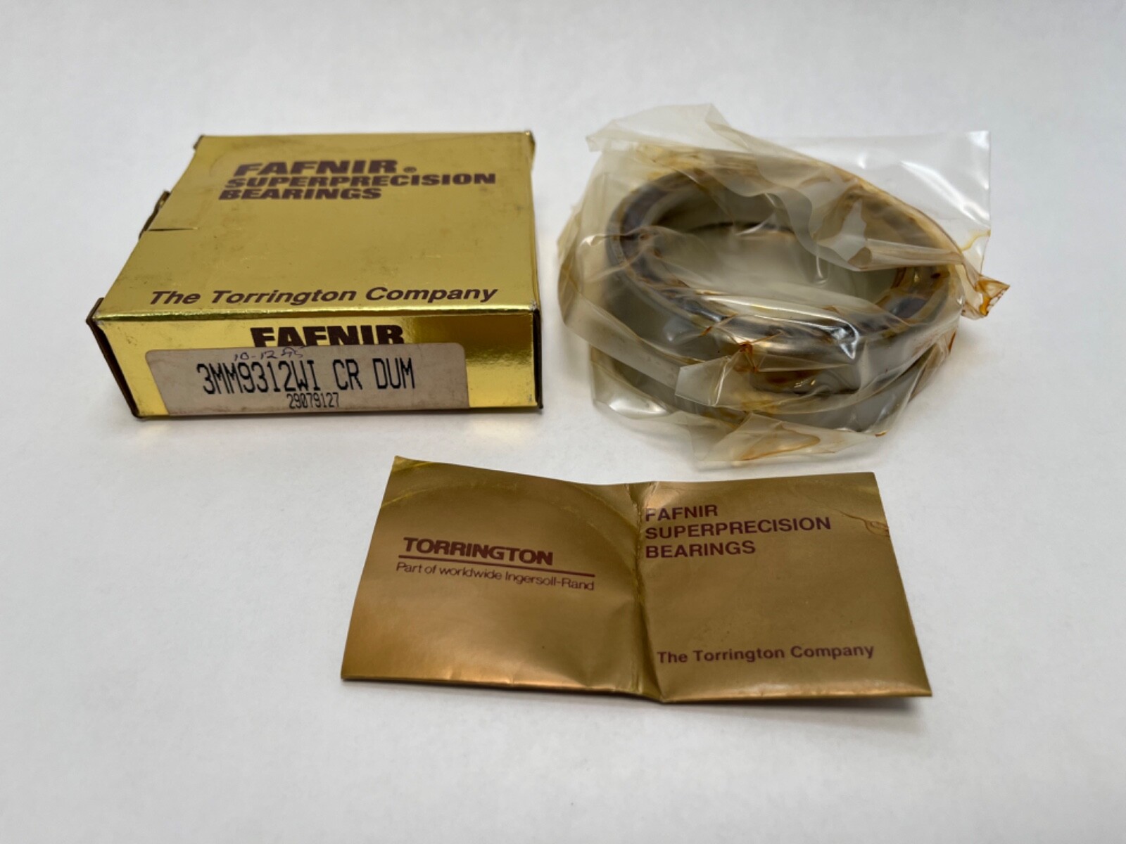 Fafnir 3MM9312WI-DUM Bearing 60x85x13mm 7912A 71912E 3MM-9312-WI-CR-DUM USA Made