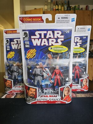 Star Wars Legacy Comic Pack 2009 MOC Baron Soontir Fel & Ysanne Isard