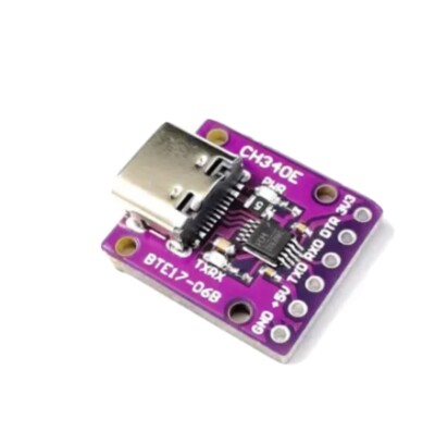 Type C USB to TTL Serial Port CH340E Module replaces ch340g and cp2102 CH340