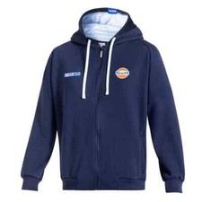Sparco Gulf HOODED FULL ZIP Sweatjacke mit Kapuze Motorsport