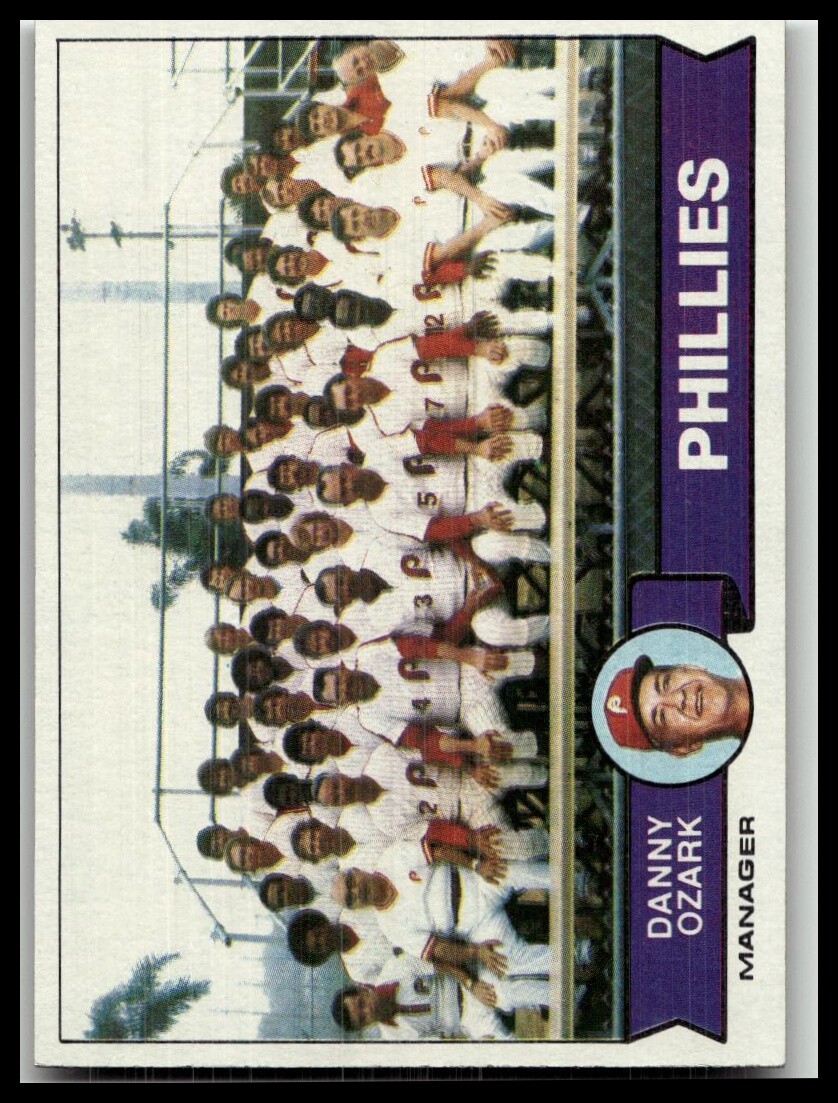 1979 Topps #112 Philadelphia Phillies / Danny Ozark