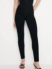 GOOD AMERICAN Women’s LEGS SKINNY JEANS  Black  Sz  6/28 