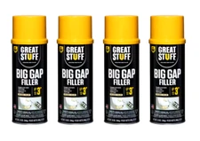 GREAT STUFF Big Gap Filler Insulating Spray Foam Sealant - 4 Pack