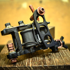 Handmade tattoo machine Big liner 7rl-18rs, Running 135-140Hz  4.5 V Unloaded