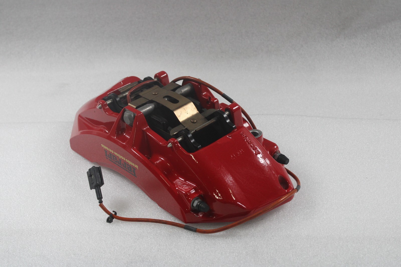 Ferrari 458 Italia, Spider, RH, Front Brake Caliper, Red, Used, P/N 261773
