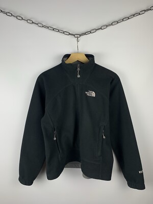The North Face Windwall Full Zip Fleecejacke Damen Größe Small Schwarz Gorpcore
