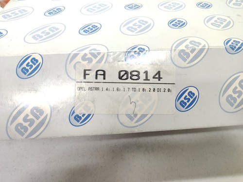 FA0814 BSB Filtre à Air Pour Opel Astra 1.4i 1.6i 1.7 Td 1.8i 2.0 De 2.0i - Photo 3 sur 3