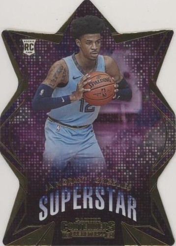 2019-20 PANINI PRIZM JA MORANT SILVER AUTO RC ROOKIE SIGNATURES