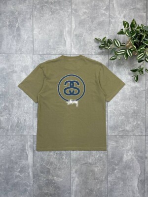 Vintage Stussy Outdoor 90s Beige T-shirt Men