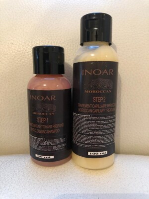 Kit Lissage Brésilien Marroquino Ghair 100 Ml - À La Kératine - Pour Tous Types De Cheveux - Neuf